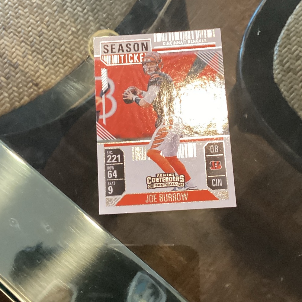 Joe Burrow Season Ticket Card